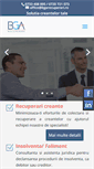Mobile Screenshot of bgarecuperari.ro